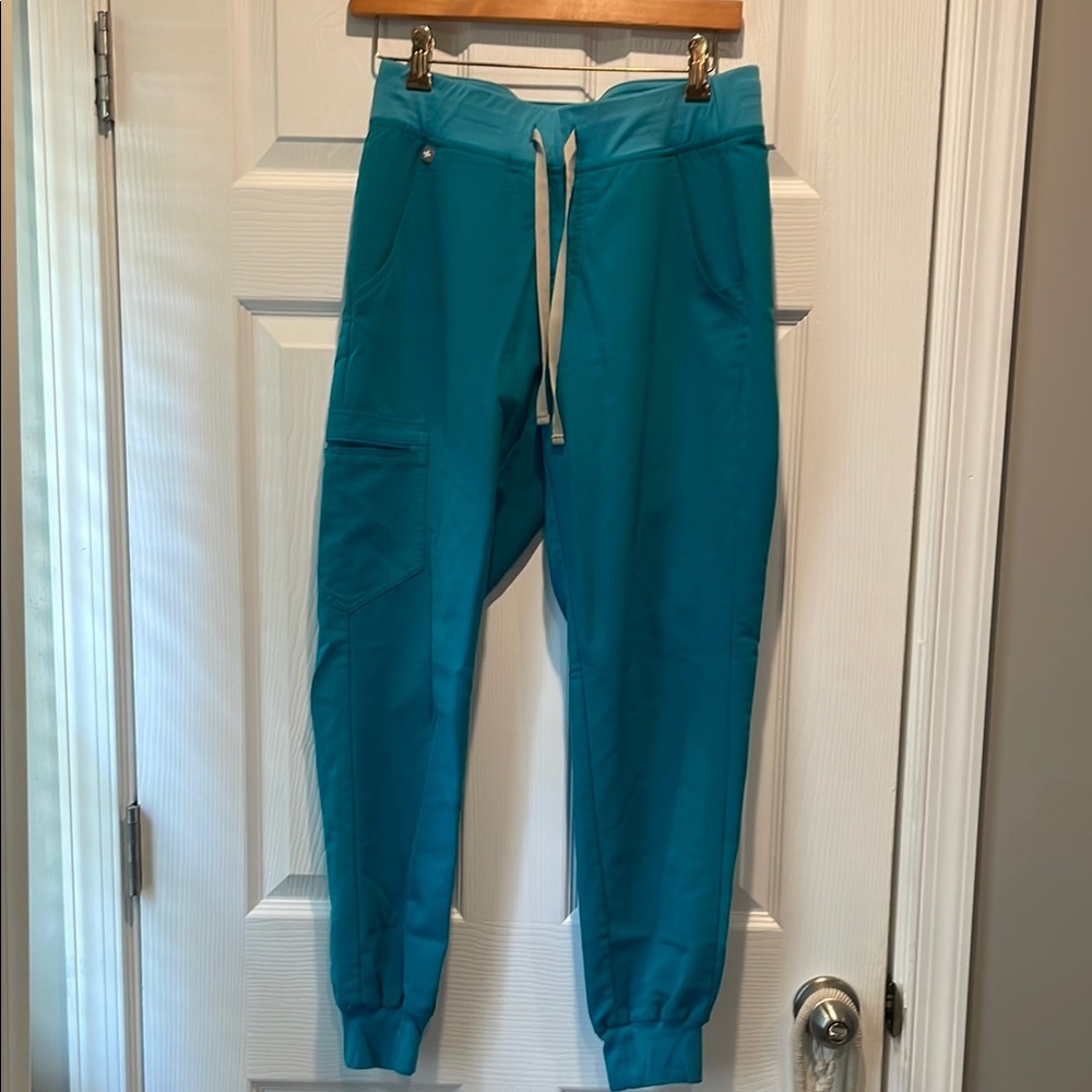 Women’s Teal Jogger Scrub Pants